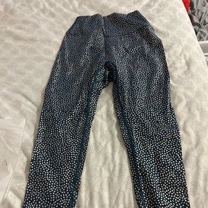 BuffBunny Rosa Legging in Nile/ Gold Bossy